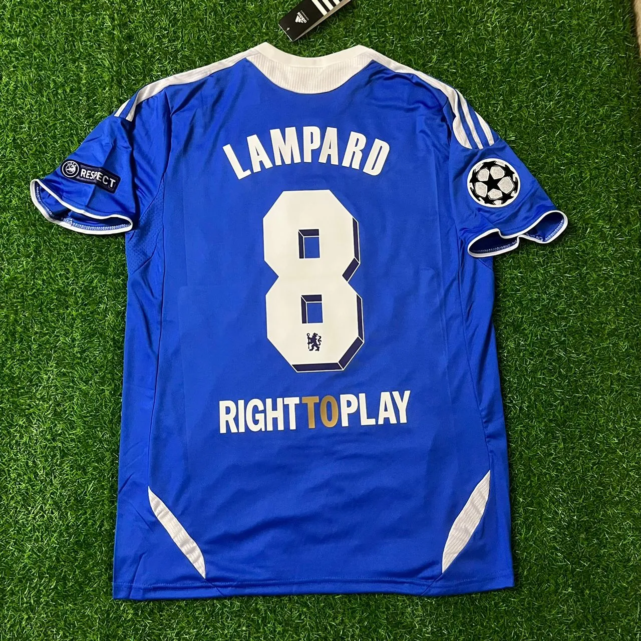 Frank Lampard - Chelsea Champions League Munich Final Munich 2012 Retro Jersey Trikot